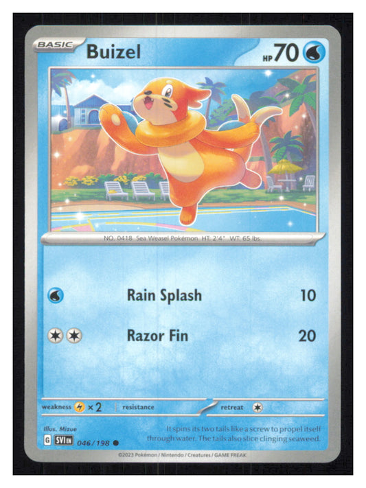 🎴 Buizel 046/198 Common Scarlet & Violet NM