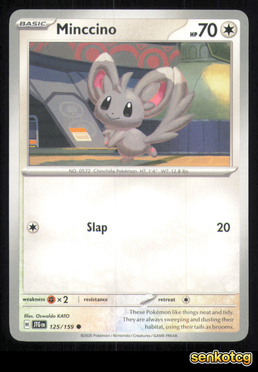 🎴 Minccino 125/159 Journey Together NM 🎨 KATO
