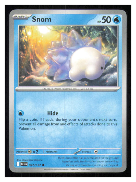 🎴 Snom 042/132 Common Mega Evolution NM