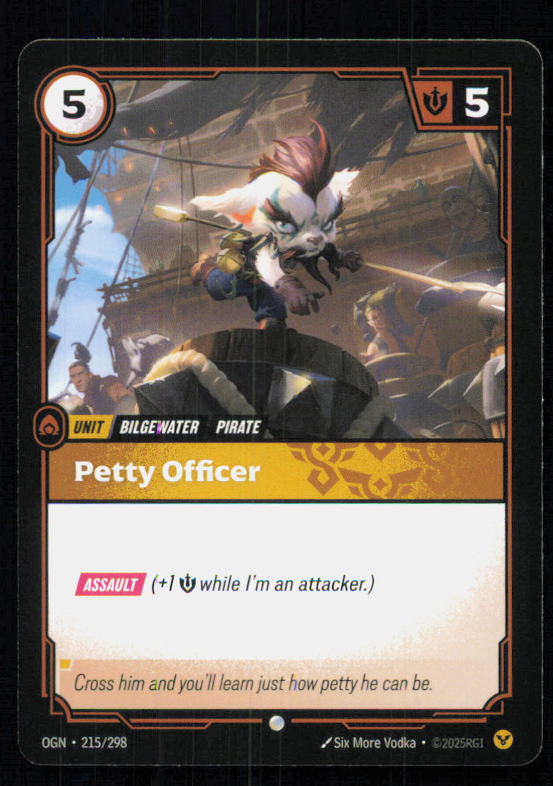 🎴 Petty Officer 215/298 Common OGN Origins NM