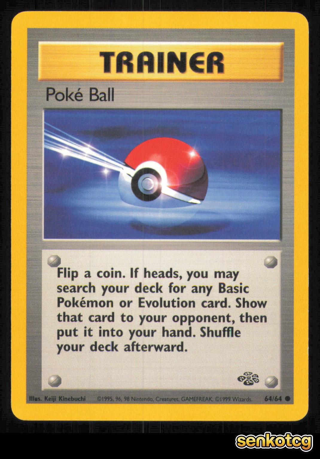 🎴 Poke Ball 121/130 Base Set 2 NM 🎨 Kinebuchi