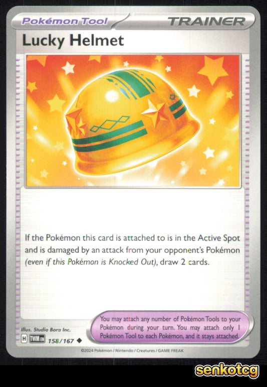 🎴 Lucky Helmet 158/167 Uncommon Twilight Masquerade NM