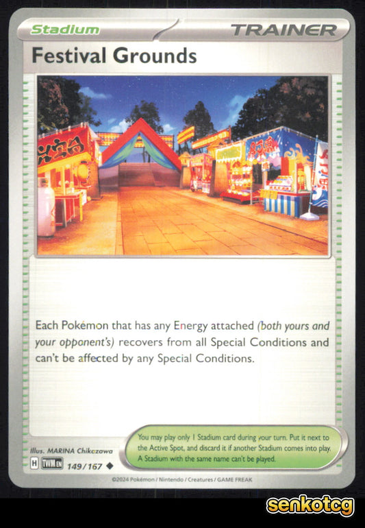 🎴 Festival Grounds 149/167 Uncommon Twilight Masquerade NM