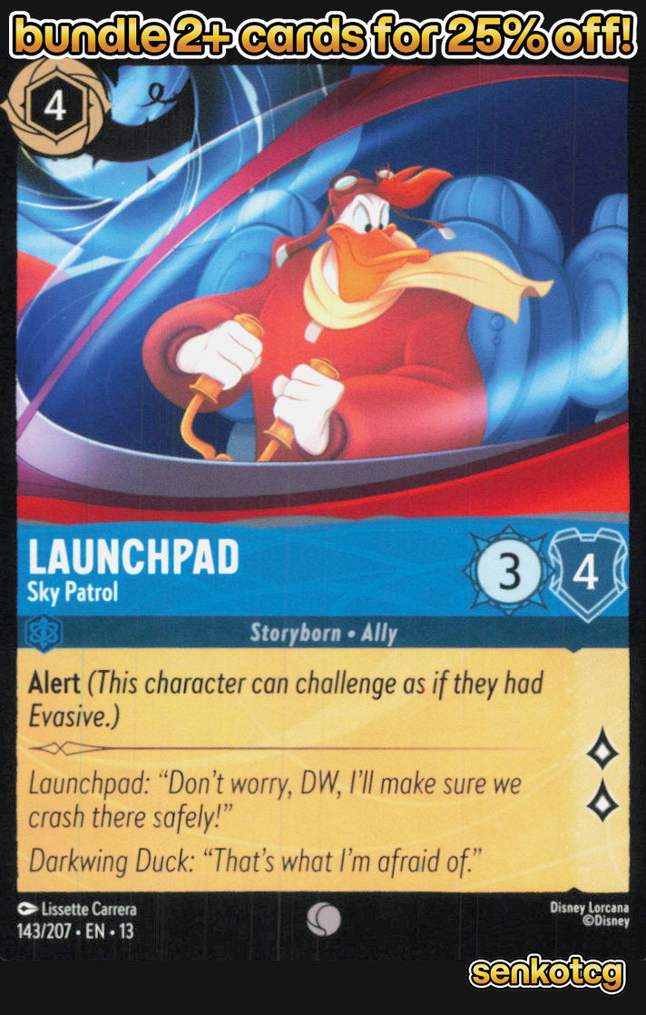 🎴 Launchpad - Sky Patrol 143/204 Common Attack of the Vine! NM