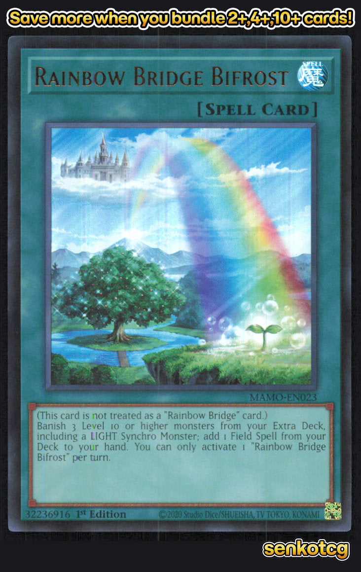 🎴 Rainbow Bridge Bifrost MAMO-EN023 Ultra Rare