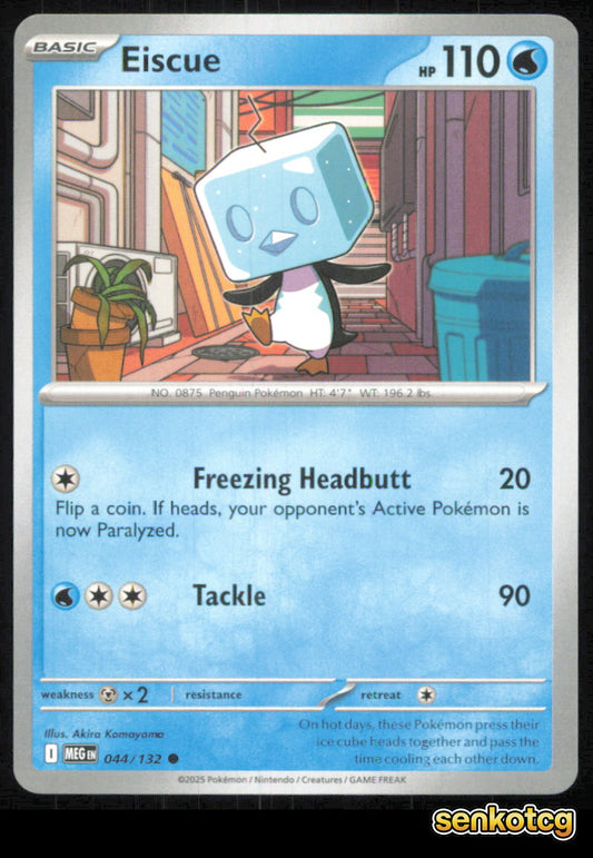 🎴 Eiscue 044/132 Common Mega Evolution NM