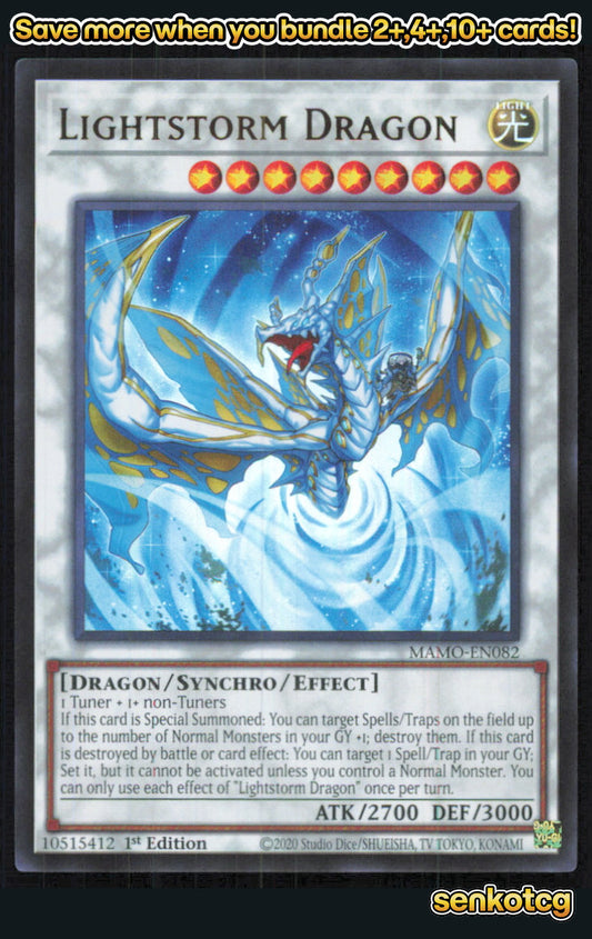 🎴 Lightstorm Dragon MAMO-EN082 Ultra Rare