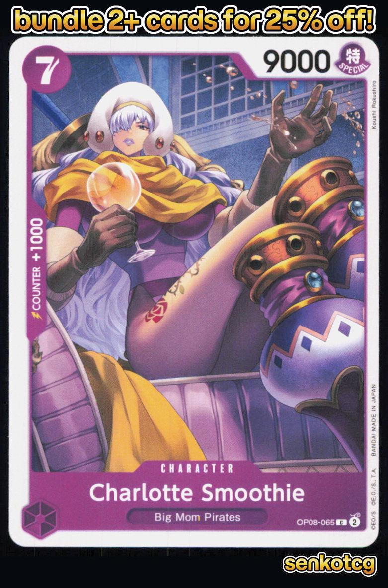 🎴 Charlotte Smoothie OP08-065 Common Two Legends NM