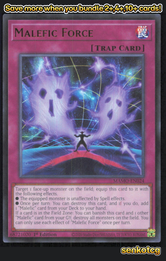 🎴 Malefic Force MAMO-EN024 Ultra Rare
