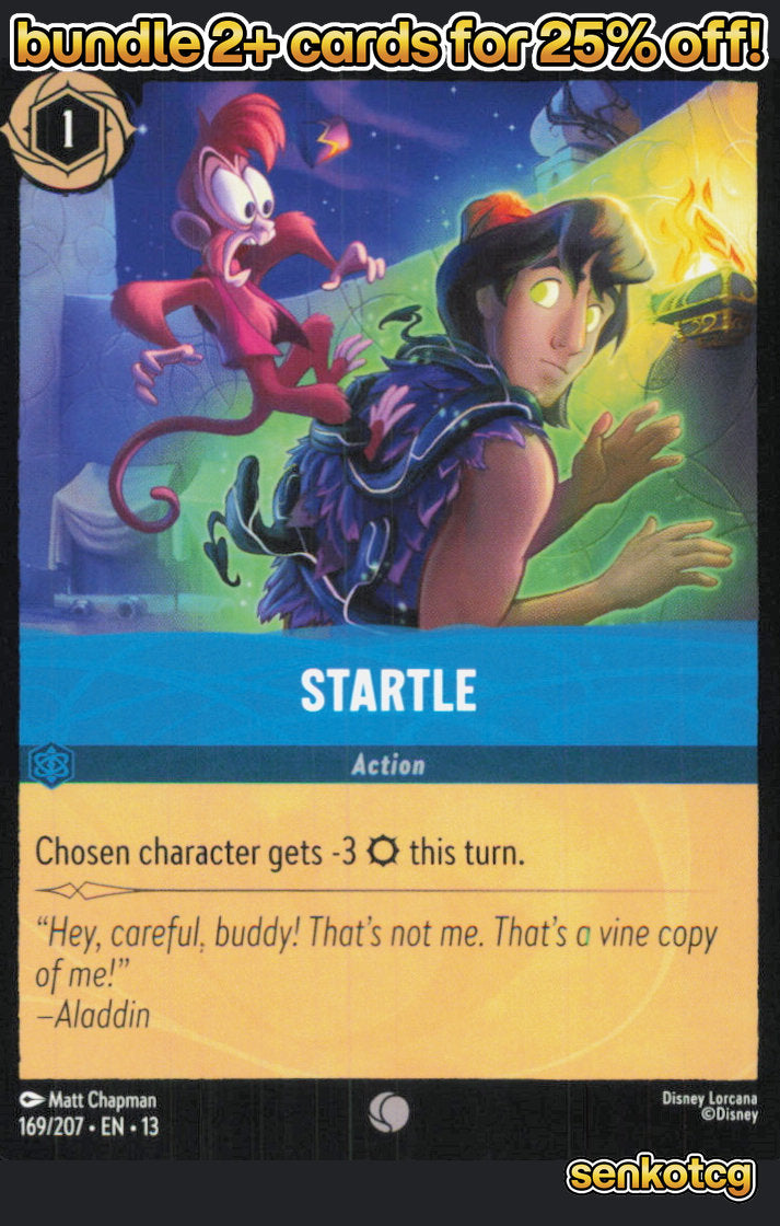 🎴 Startle 169/204 Common Attack of the Vine! NM