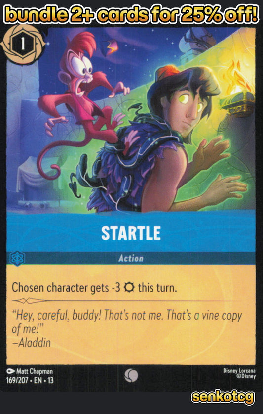 🎴 Startle 169/204 Common Attack of the Vine! NM