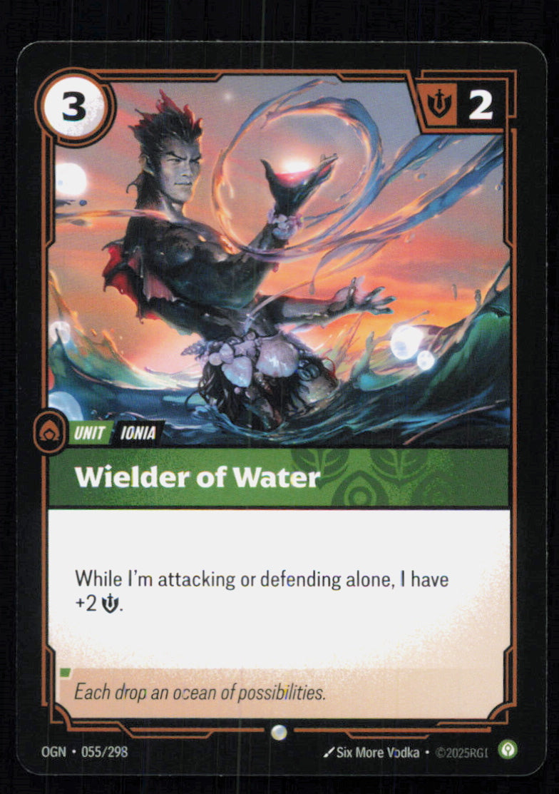 🎴 Wielder of Water 055/298 Common OGN Origins NM