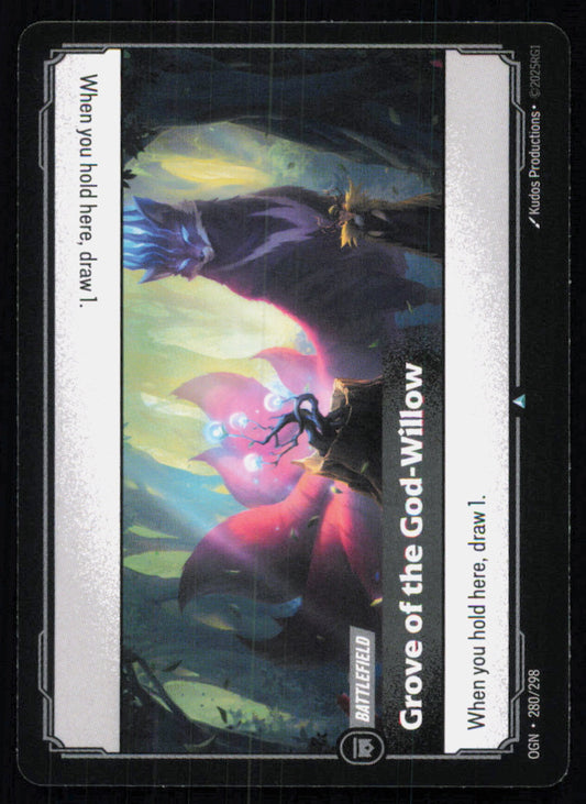 🎴 Grove of the God-Willow 280/298 Uncommon OGN Origins NM
