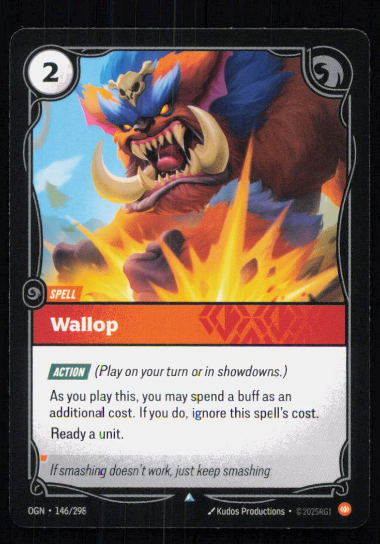 🎴 Wallop 146/298 Uncommon OGN Origins NM