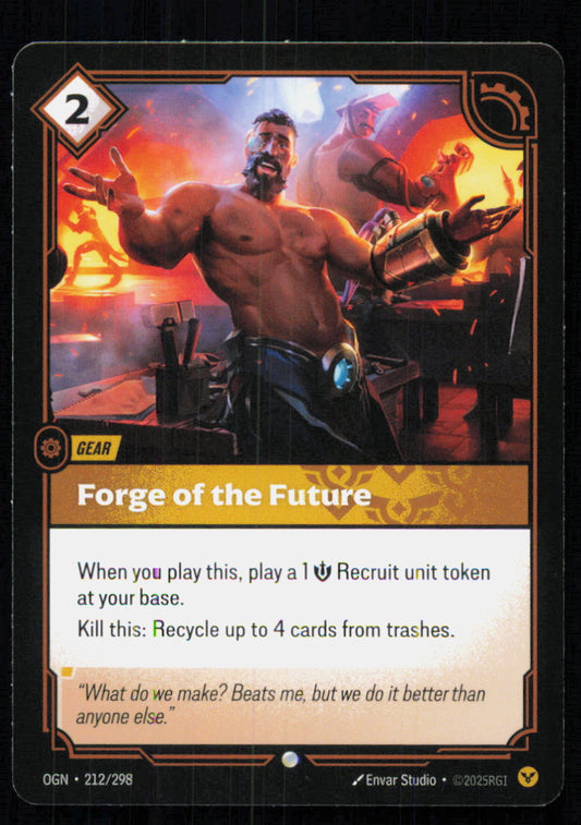🎴 Forge of the Future 212/298 Common OGN Origins NM