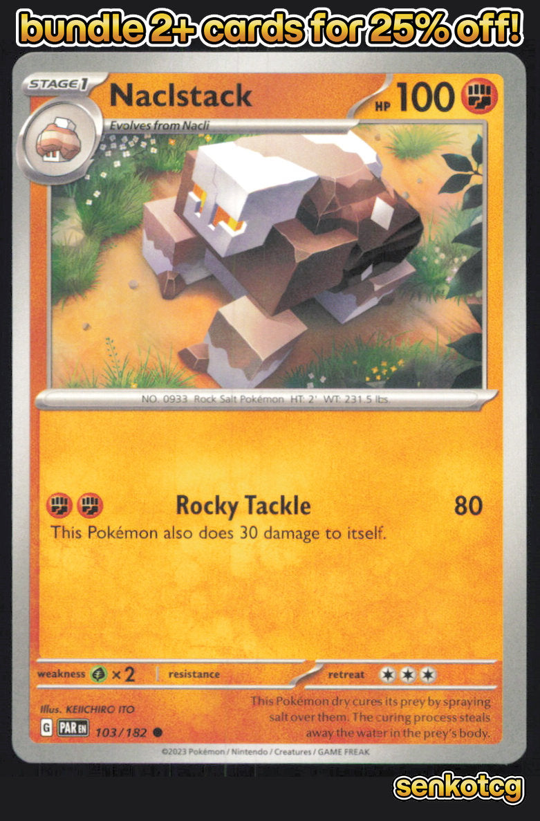 🎴 Naclstack 103/182 Common Paradox Rift NM