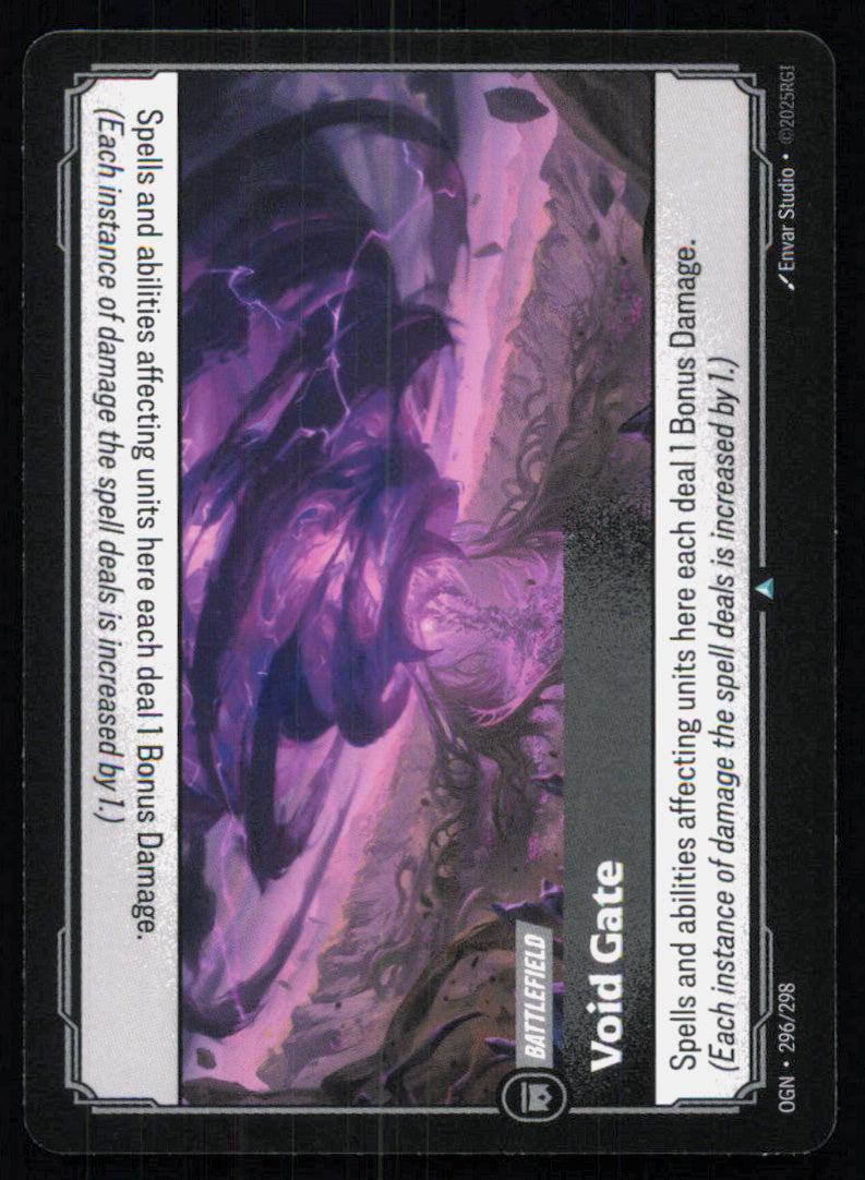 🎴 Void Gate 296/298 Uncommon OGN Origins NM
