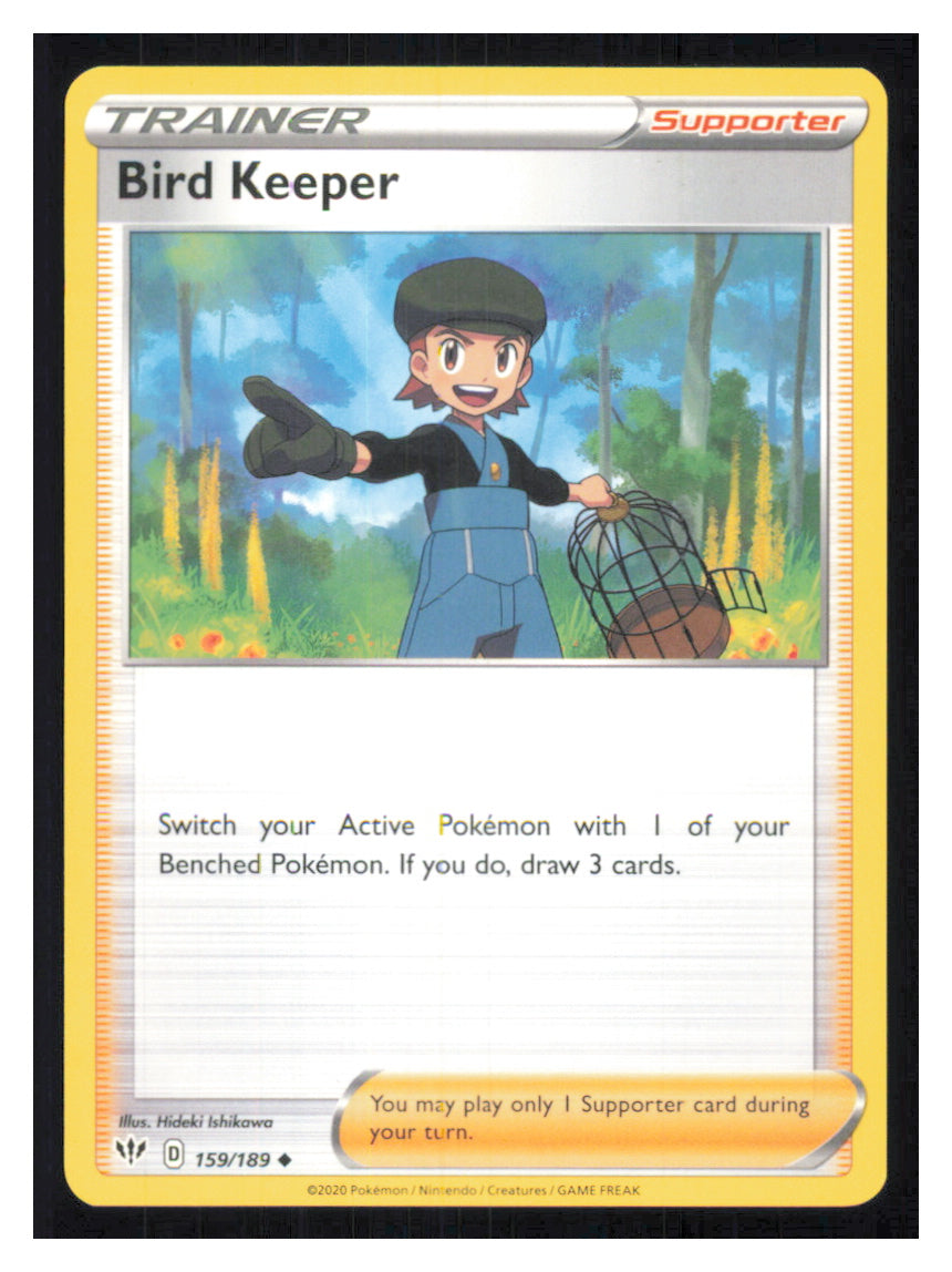 🎴 Bird Keeper 159/189 Uncommon Darkness Ablaze NM