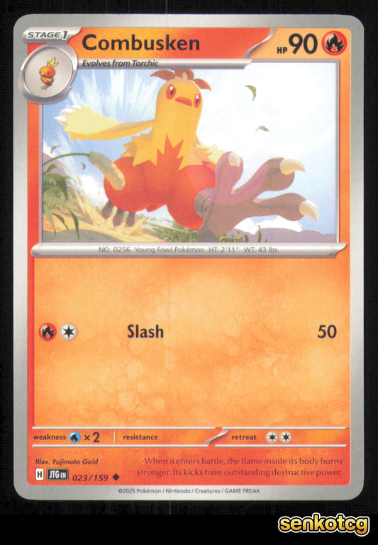 🎴 Combusken 023/159 Journey Together NM 🎨 Gold