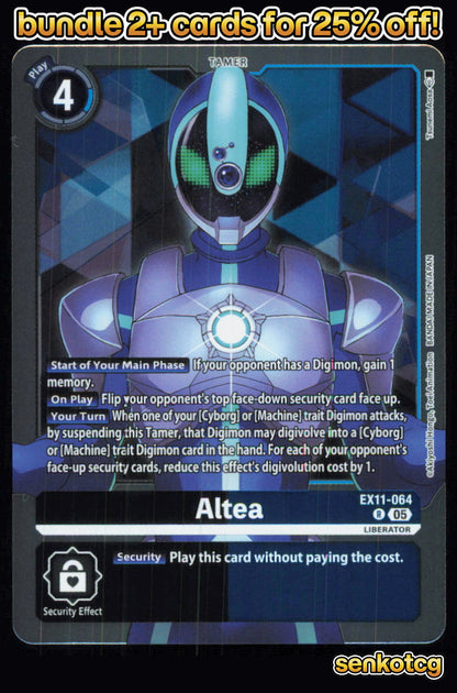 🎴 Altea EX11-064 R Rare Foil Dawn of Liberator NM