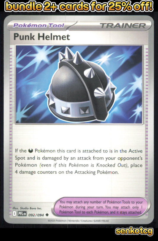 🎴 Punk Helmet 092/094 Uncommon Phantasmal Flames NM