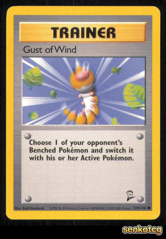 🎴 Gust of Wind 120/130 Base Set 2 LP 🎨 Kinebuchi