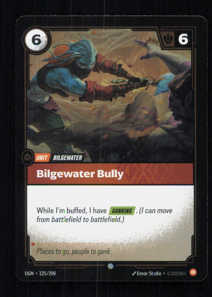 🎴 Bilgewater Bully 125/298 Common Foil OGN Origins NM
