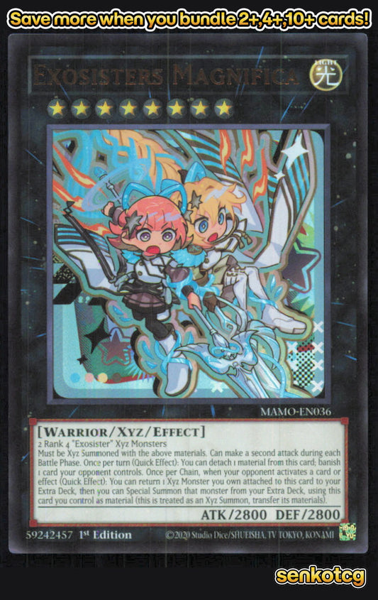 🎴 Exosisters Magnifica MAMO-EN036 Ultra Rare
