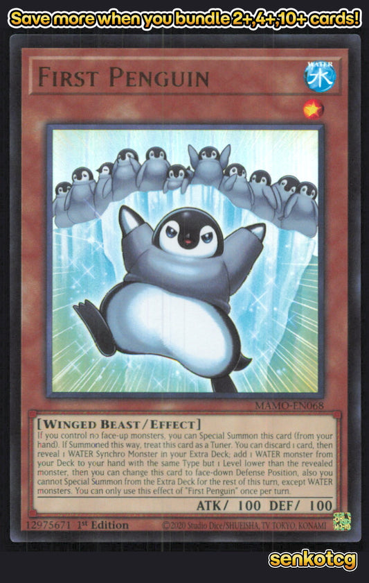 🎴 First Penguin MAMO-EN068 Ultra Rare