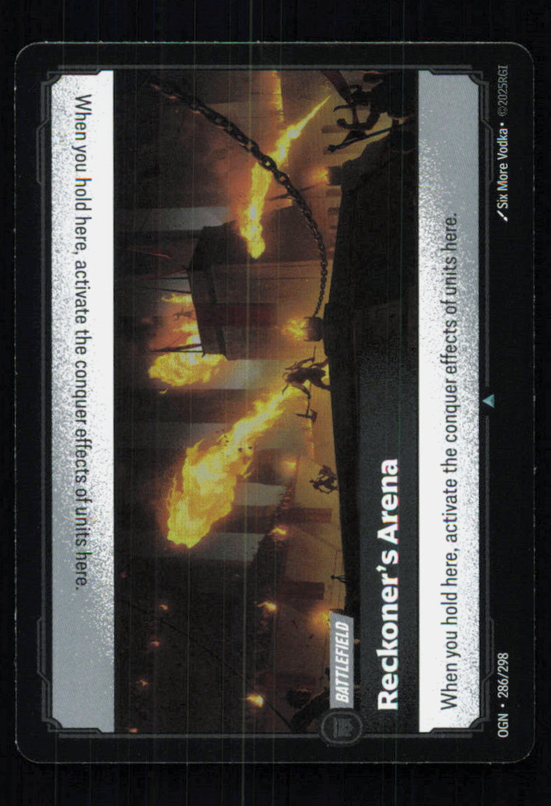 🎴 Reckoner's Arena 286/298 Uncommon Foil OGN Origins NM