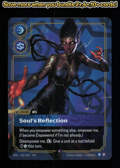 🎴 Mel - Soul's Reflection 151/166 Rare Foil Vendetta NM 🎨 Studio