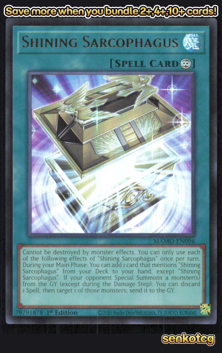 🎴 Shining Sarcophagus MAMO-EN096 Ultra Rare