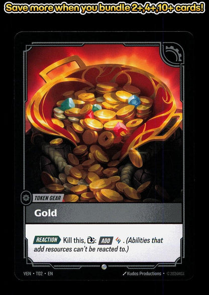 🎴 Empowered // Gold T01 // T02 Common Vendetta NM 🎨 Productions