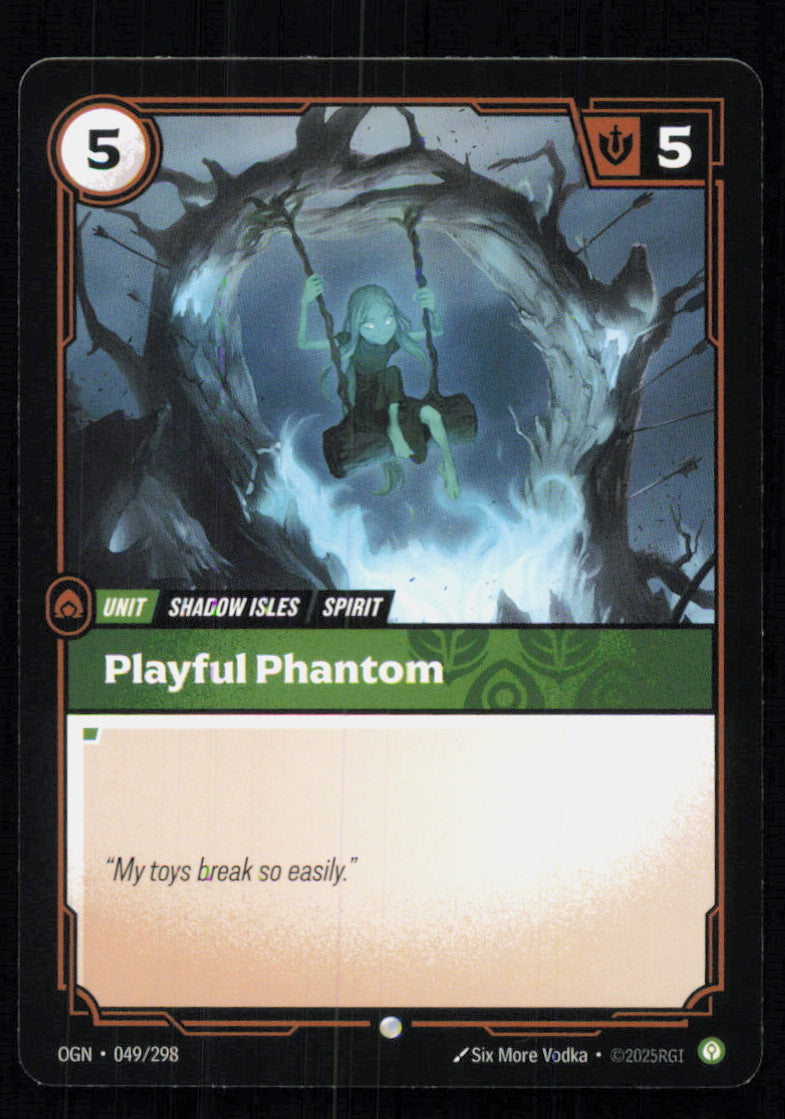 🎴 Playful Phantom 049/298 Common OGN Origins NM