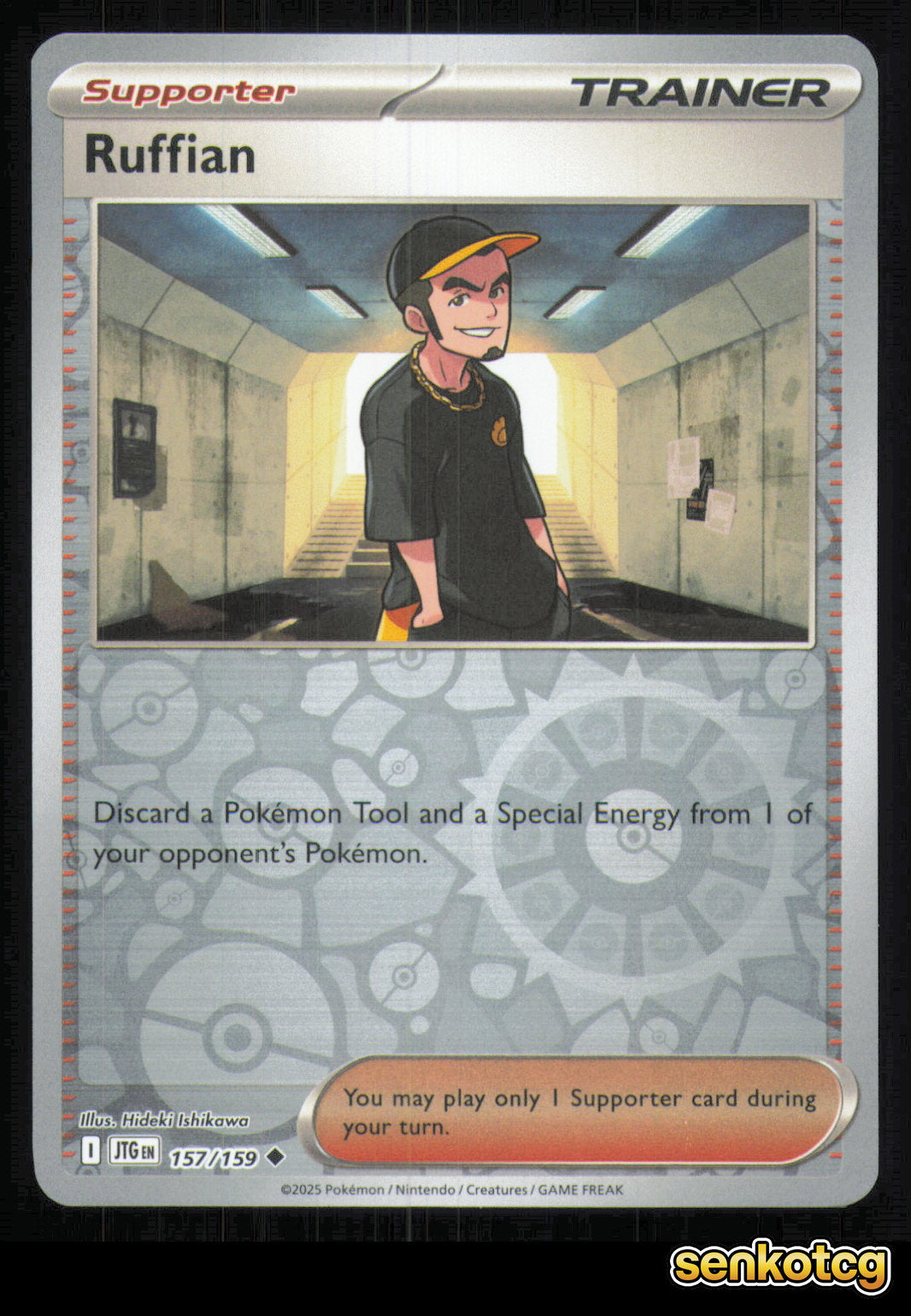 🎴 Ruffian 157/159 Reverse Holo Journey Together NM 🎨 Ishikawa