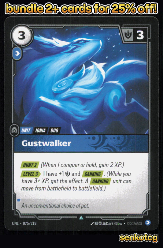 🎴 Gustwalker 075/219 Uncommon Unleashed NM