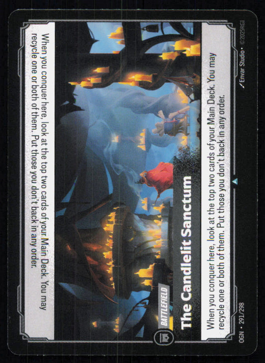 🎴 The Candlelit Sanctum 291/298 Uncommon OGN Origins NM