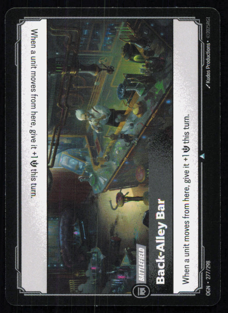 🎴 Back-Alley Bar 277/298 Uncommon OGN Origins NM