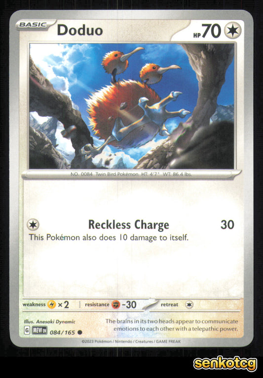🎴 Doduo 084/165 151 NM 🎨 Dynamic