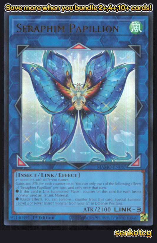 🎴 Seraphim Papillion MAMO-EN087 Ultra Rare