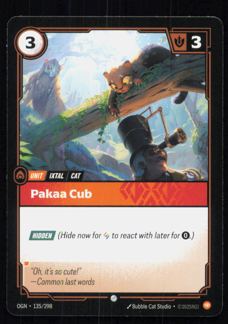 🎴 Pakaa Cub 135/298 Common OGN Origins NM