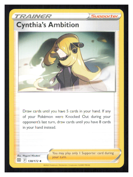 🎴 Cynthia's Ambition 138/172 Uncommon Brilliant Stars NM