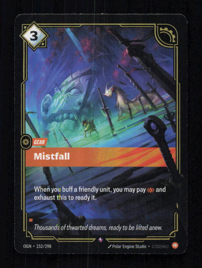 🎴 Mistfall 152/298 Rare Foil OGN Origins NM