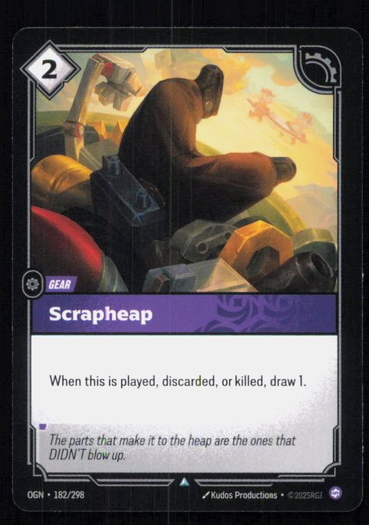 🎴 Scrapheap 182/298 Uncommon OGN Origins NM