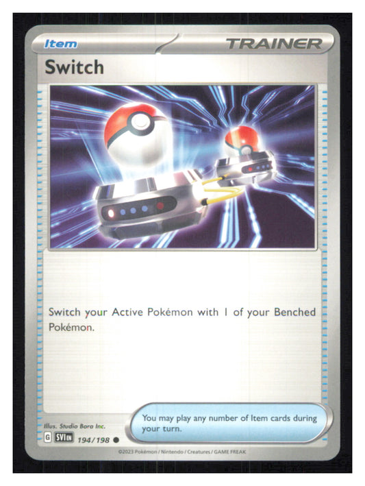 🎴 Switch 194/198 Common Scarlet & Violet NM