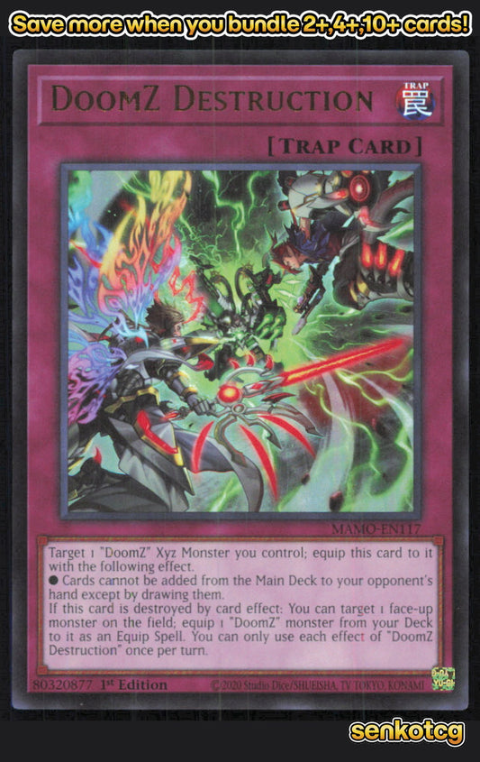 🎴 DoomZ Destruction MAMO-EN117 Ultra Rare