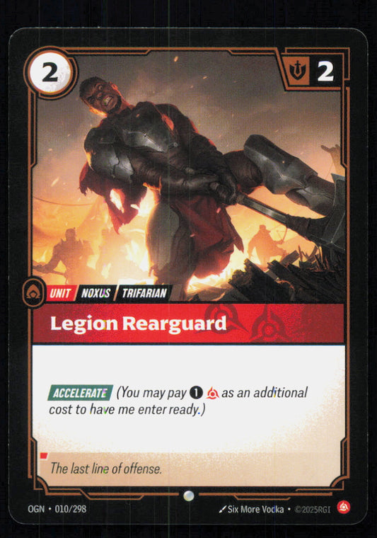 🎴 Legion Rearguard 010/298 Common OGN Origins NM