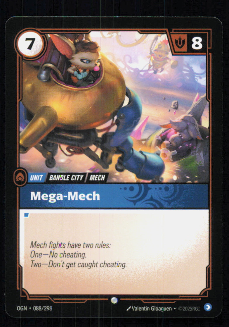 🎴 Mega-Mech 088/298 Common OGN Origins NM