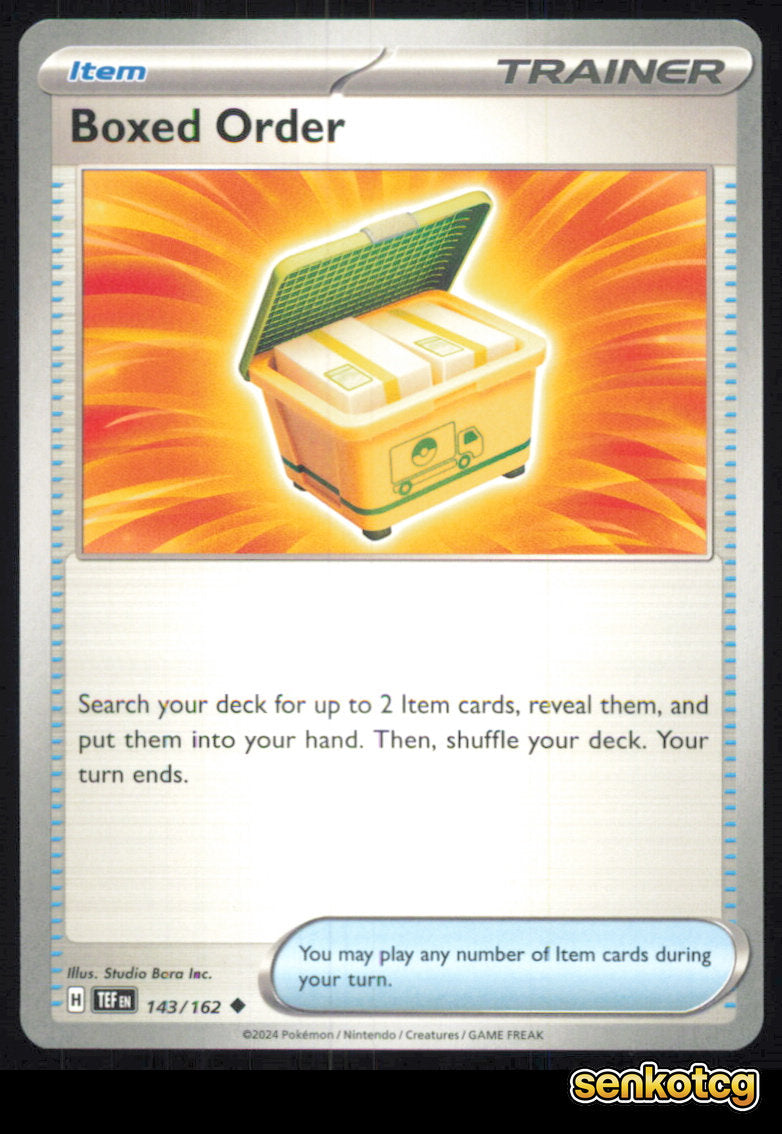 🎴 Boxed Order 143/162 Uncommon Temporal Forces NM