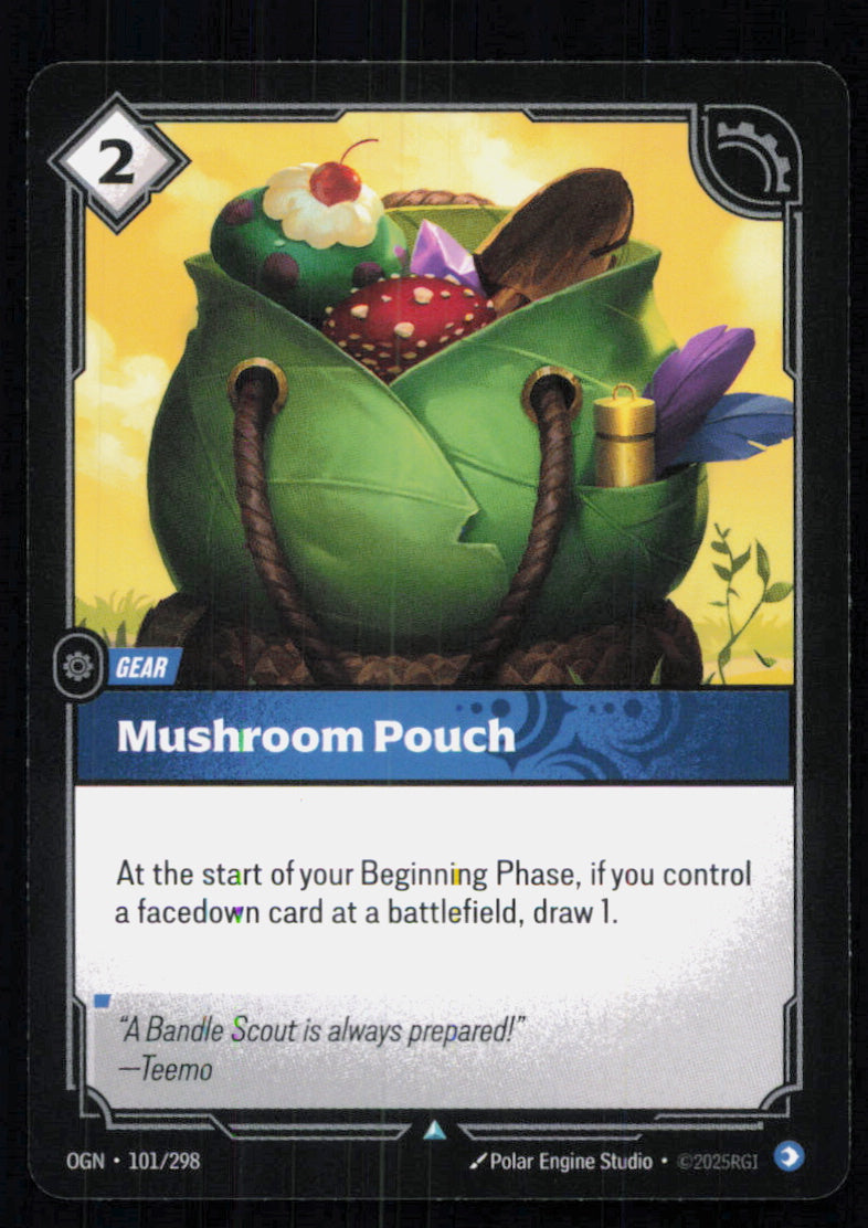 🎴 Mushroom Pouch 101/298 Uncommon OGN Origins NM